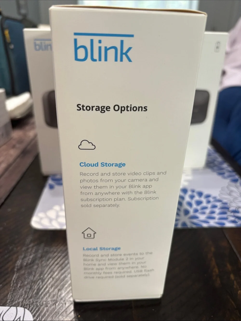 Link Blink Outdoor Security Camera – Black